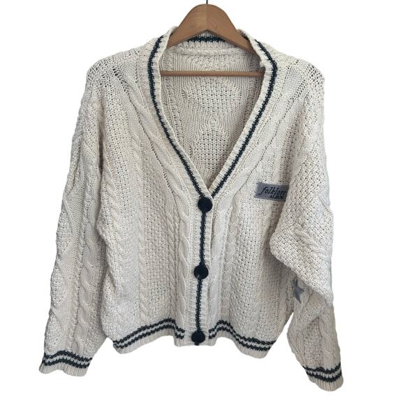 Taylor Swift Original 2020 Folklore Cardigan Cableknit Oversized XS/S - Picture 1 of 9